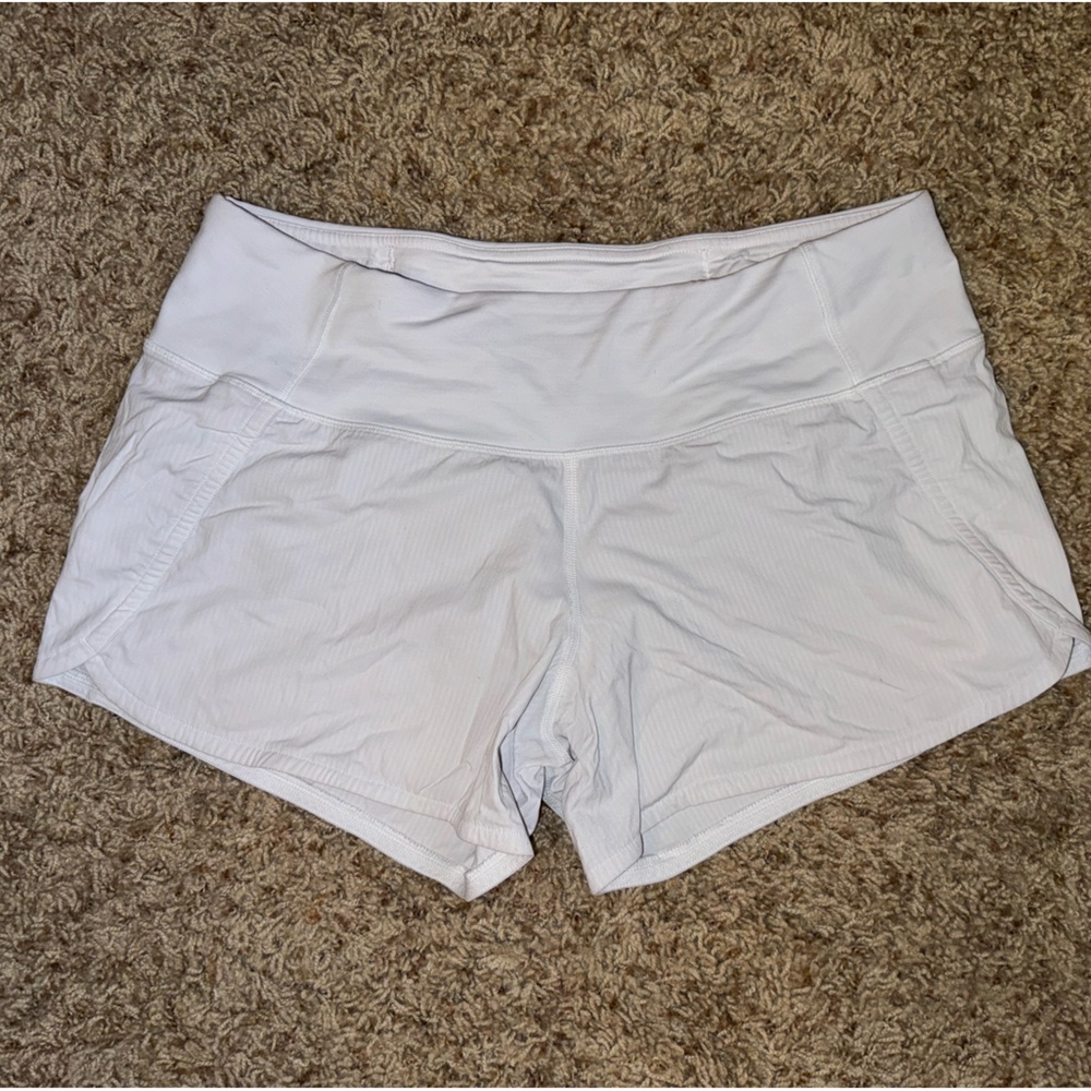 Lululemon White Shorts